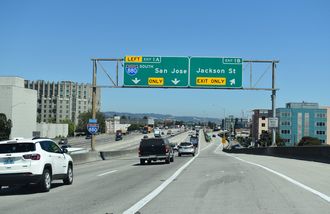 I-980 west at I-880 - Oakland, CA