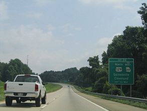 I-985/US 23-129 north at SR 369 - 2005
