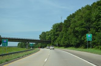I-985/US 23-129 north at SR 369 - Gainesville, GA