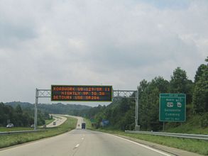US 23/SR 365 south at I-985/US 129B - 2005