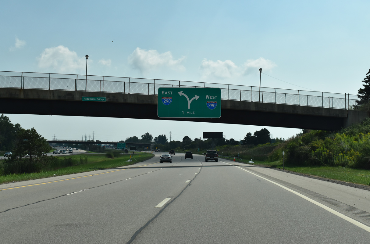 I-990 south at I-290 - Amherst, NY