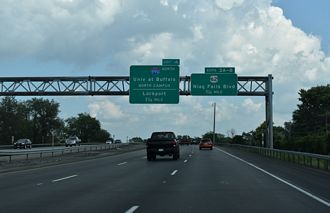 I-290 east to I-990 - Amherst, NY
