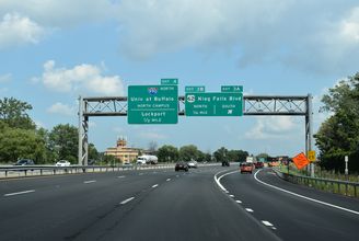 I-290 east to I-990 - Amherst, NY