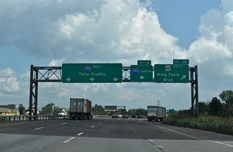I-290 east to I-990 - Amherst, NY