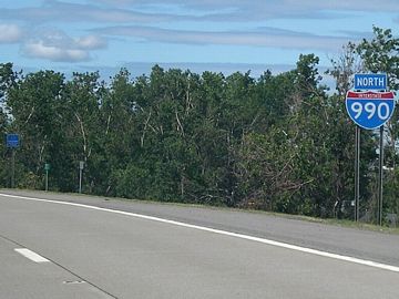 I-990 north of I-290
