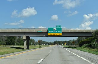 I-990 north at NY 263 - Amherst, NY