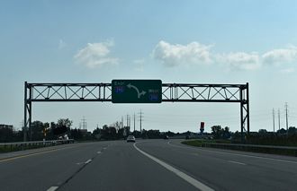 I-990 south at I-290 - Amherst, NY