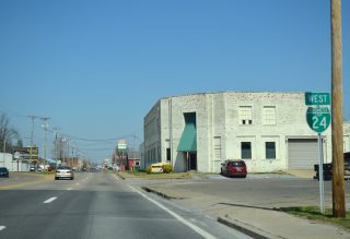 Business Loop I-24/U.S. 60 west at Ohio Street in Paducah, KY