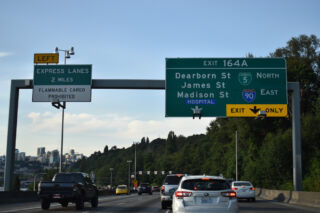 Business Loop I-5 in Seattle, Washington