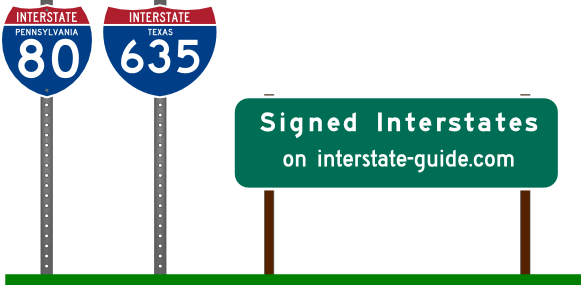 Signed Interstate Highways Signed Interstate Highways