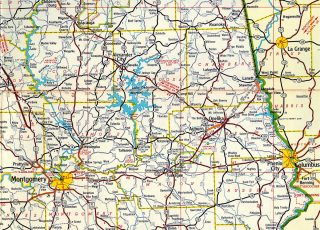 East Central Alabama - 1961
