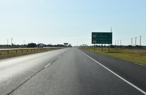US 83 east at IH 2 / Showers Rd - Palmview, TX