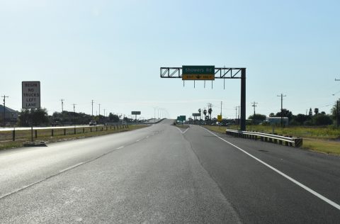 US 83 east at IH 2 / Showers Rd - Palmview, TX