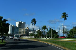 PR 1/25 north at the west end of PRI-3/PR 26 in San Juan