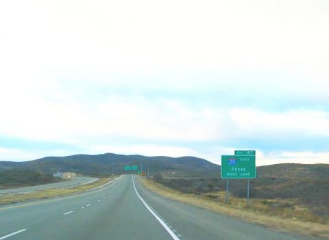 IH 10 west at IH 20 - 2005