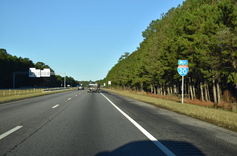 I-20 west after I-95 - Florence, SC