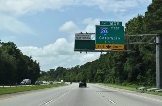 I-95 south at I-20 - Florence, SC