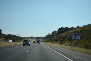 I-22 east at I-65 - Birmingham, AL