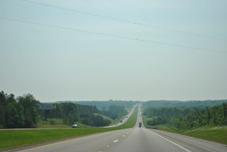 I-22 east near Bexar, AL