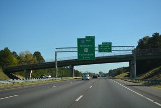 I-65 south at US 31/I-22 - Fultondale, AL