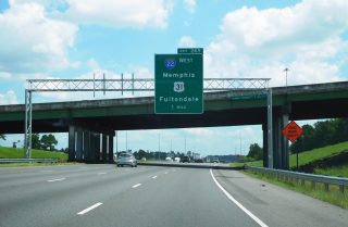 I-65 south at US 31/I-22 - Fultondale, AL