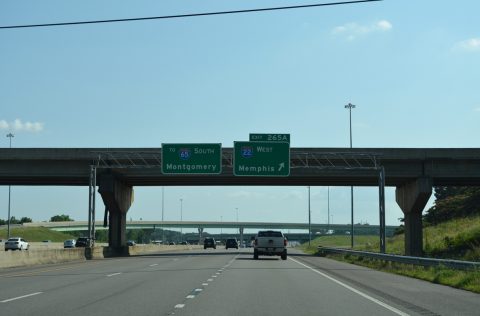 I-65 south at I-22 - Birmingham, AL