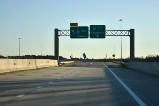 Toll NC 540 east at I-40 west to Raleigh