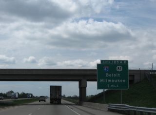 I-39/90 south at I-43/WIS 81 - 2010