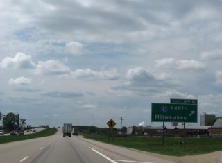 I-39/90 south at I-43/WIS 81 - 2010
