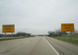 I-43 south at I-39/90 - 2007