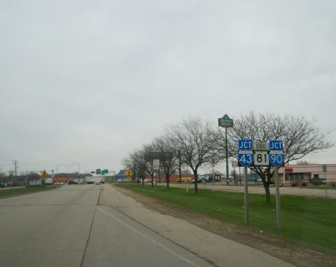 WIS 81 east at I-39/43/90 - 2007