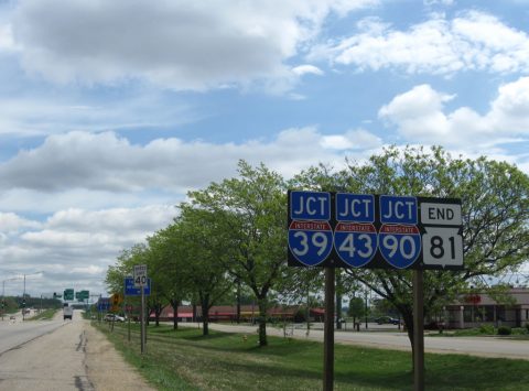 WIS 81 east at I-39/43/90 - 2010