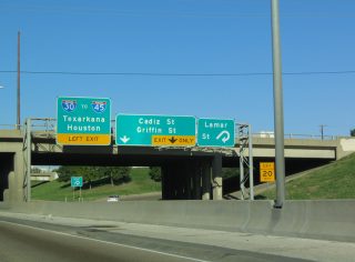 IH 30 east at IH 45/345-US 75 - 2003