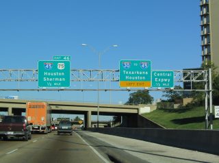 IH 30 east at IH 45/345-US 75 - 2003