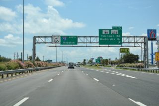 IH 45 north at SH 275 - Galveston, TX
