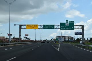 IH 45 south at Spur 342 - Galveston, TX