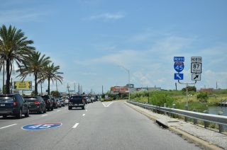 Spur 342 north at IH 45/SH 87 - Galveston, TX