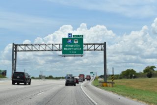 IH 37/US 77 south at IH 69E - Corpus Christi, TX