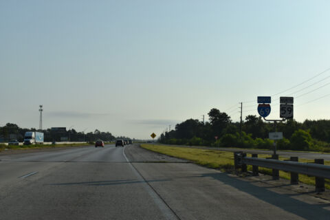 IH 69 north ended along US 59 past Fostoria Road