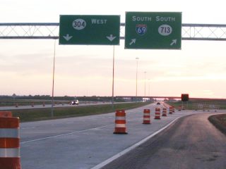 I-69/MS 304 south at MS 713 - 2006