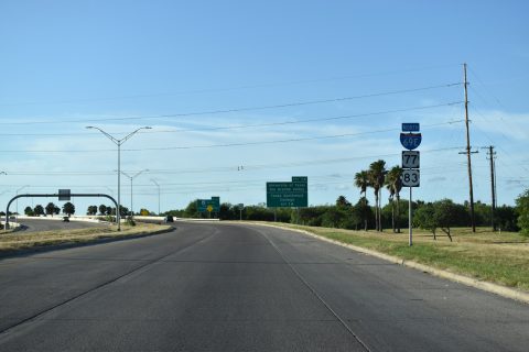 IH 69E/US 77-83 north - Brownsville, TX