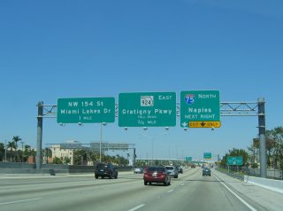SR 826 north at I-75 - 2006
