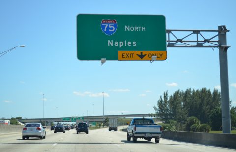SR 826 south at I-75 - Miami Lakes, FL