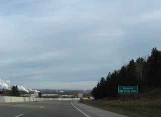I-75 north at Easterday Av - Sault Ste. Marie, MI