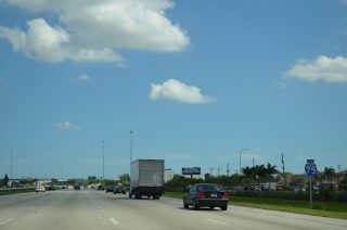 I-75 south at SR 826 - Hialeah, FL