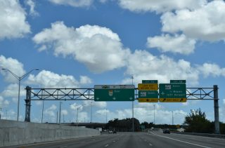 I-75 south at SR 826 - Hialeah, FL