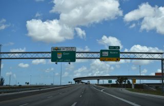 I-75 south at SR 826 - Hialeah, FL