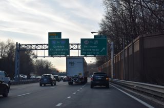 I-295 south at Route 168 to the New Jersey Turnpike.