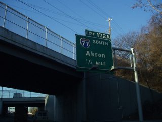 I-90 west at I-77 - 2002