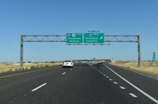 I-84/US 30 east at Exit 179 for Interstate 82 west